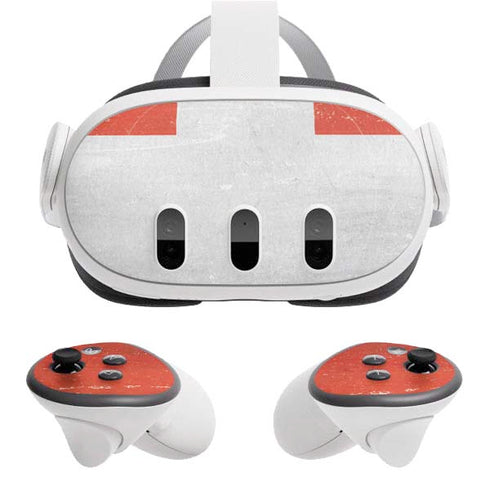 Switzerland Flag Distressed Meta Quest 3  Skin